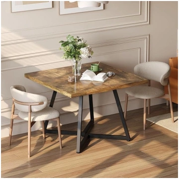 APICIZON Dining Table, 80 x 80 cm, Small Kitchen T