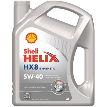 EĻĻA HELIX HX8 5W40 4L SHELL