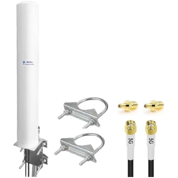 Maswell 4G 5G ārējā antena, 2 x 2 MIMO 700-6000 MH