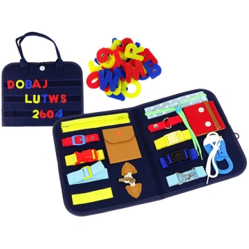 Sensoro prasmju koferis Lean Toys