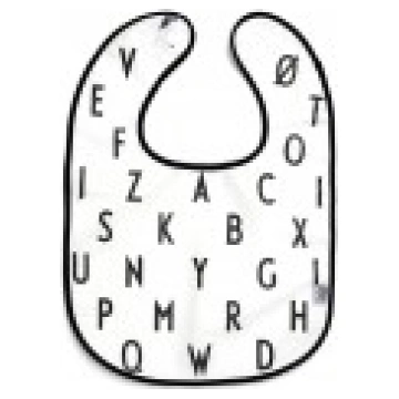 Design Letters Lacīte White Bib White