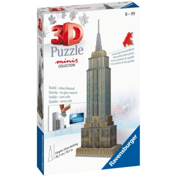 Ravensburger 3D mini puzle 66 gab Empire State Bui
