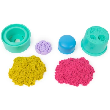 KINETIC SAND Rotaļu komplekts Spiežamie ziediņi (6