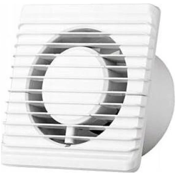 Vannas istabas sienas ventilators 125mm ar kabeli 