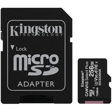 Kingston Canvas Select Plus microSD karte, melna, 