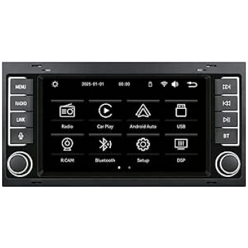 Linux auto radio priekš VW T5 Multivang 2004-2009 
