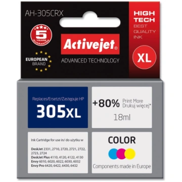 Activejet AH-305CRX Ink (replacement for HP 305XL 