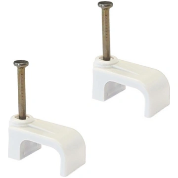 CLIPS CABLE CHF5X8 WHITE 20PCS CHF-8WHITE20PCE (47