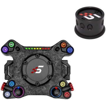 Simagic Neo X Hub Wheelhub, Rgb - Melns/carbon