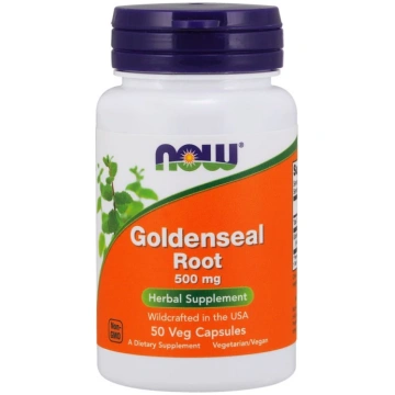 NOW Foods Goldenseal sakne, 500 mg - 50 kapsulas