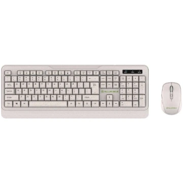 Tellur Green Wireless Keyboard and Mouse Nano Rece