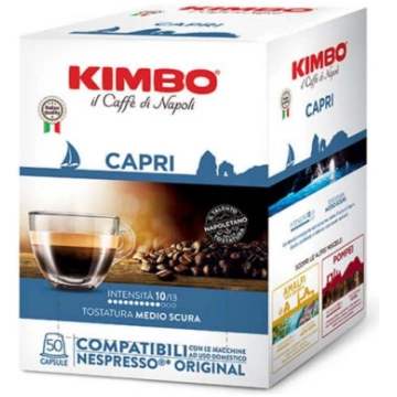 Kimbo 50 Capsule Compatibili Nespresso Capri
