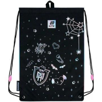 Sporta apģērba soma MONSTER HIGH, Kite, 460x330mm 
