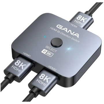 HDMI sadalītājs 8K @ 60Hz 4K @ 120Hz, HDMI 2.1 slē