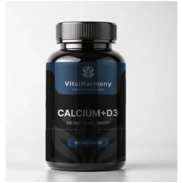 Vital Harmony Kalcijs + D3 90 kapsulas uztura bagā