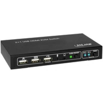 InLine KVM Switch 2-Fach HDMI 4K2K mit Audio ( 626
