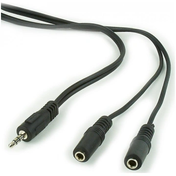 Kabelis Gembird 3.5 mm audio splitter cable 5m CCA