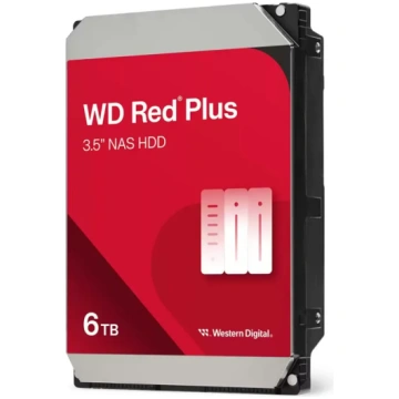 Western Digital Red Plus Internal NAS HDD 3.5" 6TB