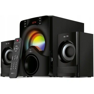 SVEN MS-312 black Bluetooth FM USB Display RC unit