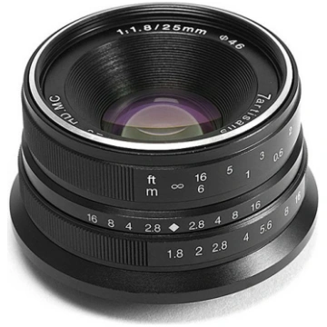 7Artisans 25mm F/1.8 Fuji FX Black