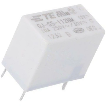 Relay: electromagnetic; SPST-NO; Ucoil: 12VDC; 10A