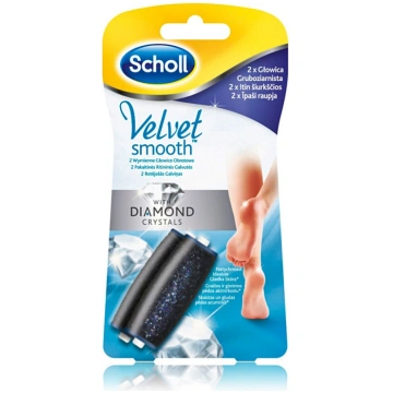 Scholl Velvet Smooth Diamond Crystals pēdu skrubja