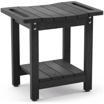 LUE BONA HDPS Shower Benches, Shower Stool for Sha