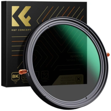 K&F Concept 55mm ND2-32 Variable ND & CPL Filter (