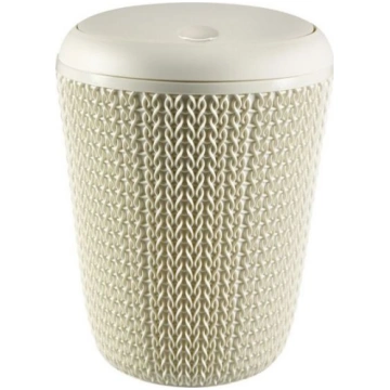 Basket dustbin CURVER 235057 (creamy color) ( 2350