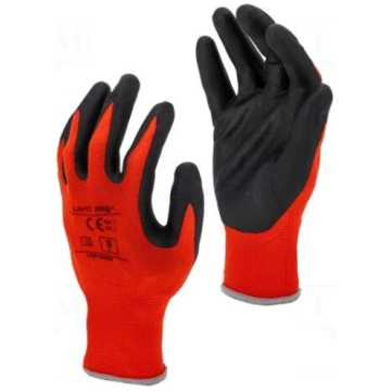Protective gloves | Size: 11 | red-black | tag LAH