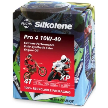 PRO 4 10W40 - XP 4L CUBE SILKOLENE