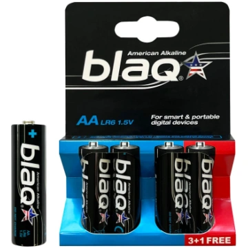 Blaq AA sārma baterijas, 4 gab