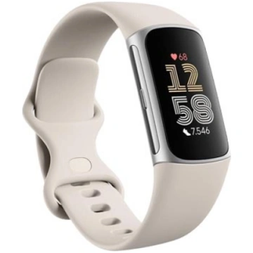 FITBIT Charge 6 Porcelain / Aluminum Silver, Fitne