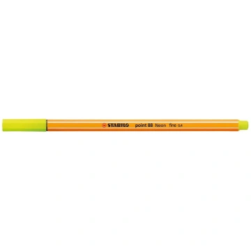 Fineliner STABILO point 88 Dzeltenais