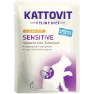 Kattovit Sensitive Huhn+Pute diētiskā konservēta b