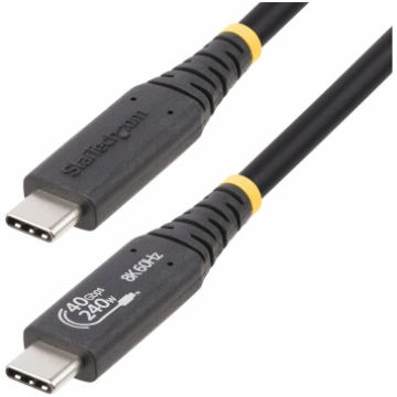 StarTech 50cm (1.6ft) USB4 Cable, USB-IF Certified