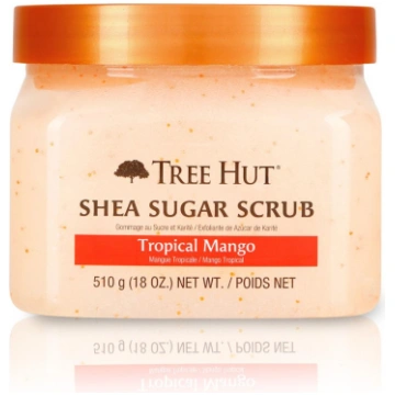 Tree Hut Tropical Mango Shea cukura skrubis ķermeņ