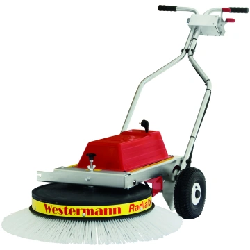 Radial sweeper with polypropylen brush BATTERY Fer