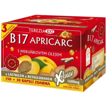 Uztura bagātinātājs ar aprikožu eļļu Terezia B17 A