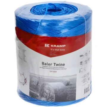 Preses aukla Twine Tex-1000 2000 m zila Kramp