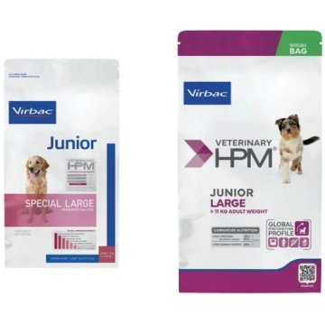 VIRBAC HPM Dog Junior large 12kg