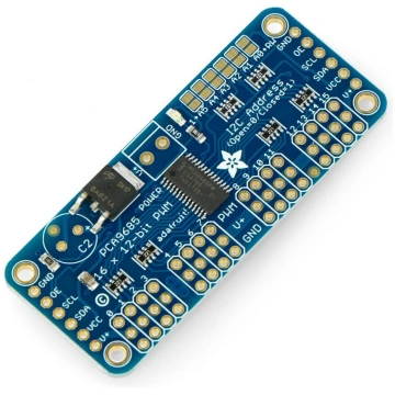 PCA9685, 16-channel servo driver, 12-bit PWM I2C, 