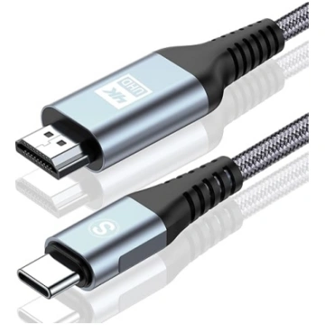 sweguard USB C uz HDMI kabelis 4K 6M, USB Type C u
