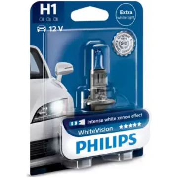 Halogēna spuldze PHILIPS WhiteVision H1 12V