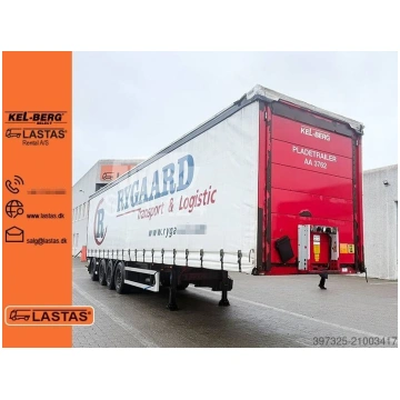 Lietots - Kel-Berg Curtainsider / Planenauflieger