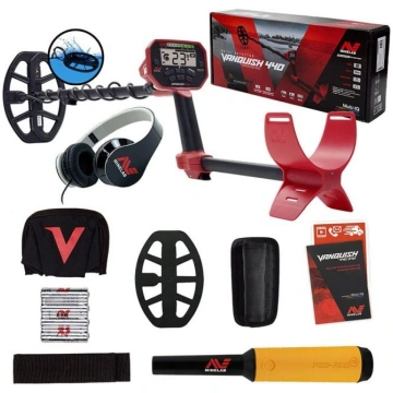 Minelab 3820-0002 VANQUISH 440 Detector with 10 x