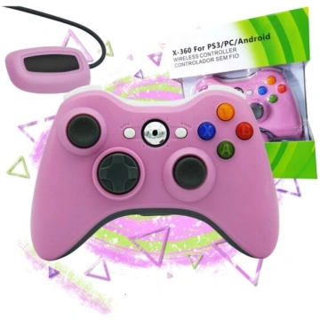 Bezvadu konsole 2.4GHz XBOX 360 rozā Oem