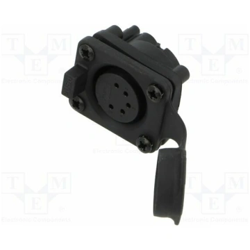 Connector: XLR; socket; female; AXS; 7.5A; 133V; P