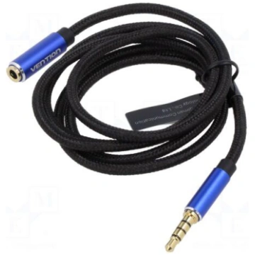 Cable | Jack 3.5mm 4pin socket,Jack 3,5mm 4pin plu