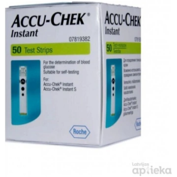 Teststrēmeles glikēmijas Accu-Chek Instant N50